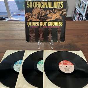 50 Original Hits Oldies But Goodies 3xLP Box Set 1975 Original Sound X7400